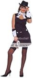 Lady Gangster Costume.